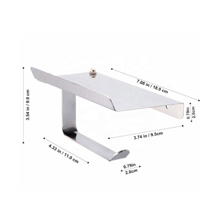 Paper Holder Wall Mount Bathroom Accessories BMA BR95902 - Image 7