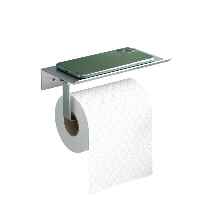 Manufacturer supply removable toilet paper towel holder with mobile phone holder BR95902A - Image 2