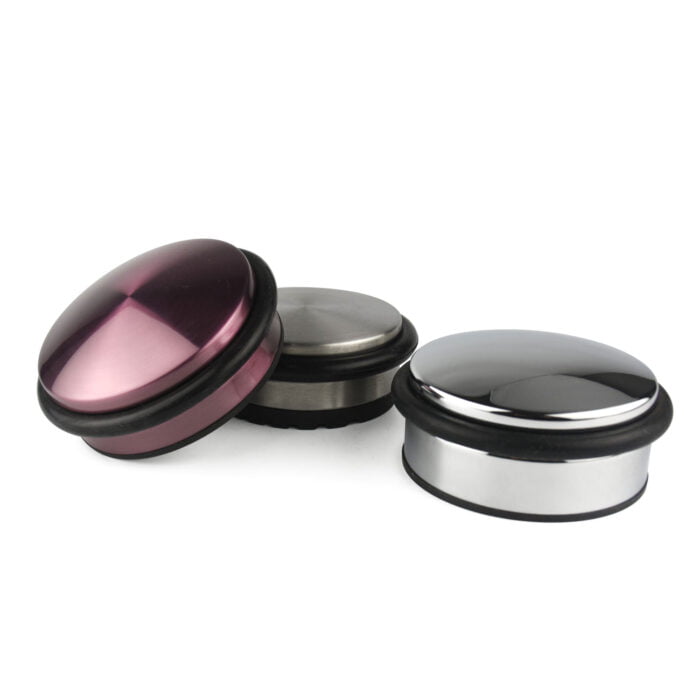Stainless Steel Door Stopper for Draft Stopping and Floor & Wall Safety BMA D211 - Image 2
