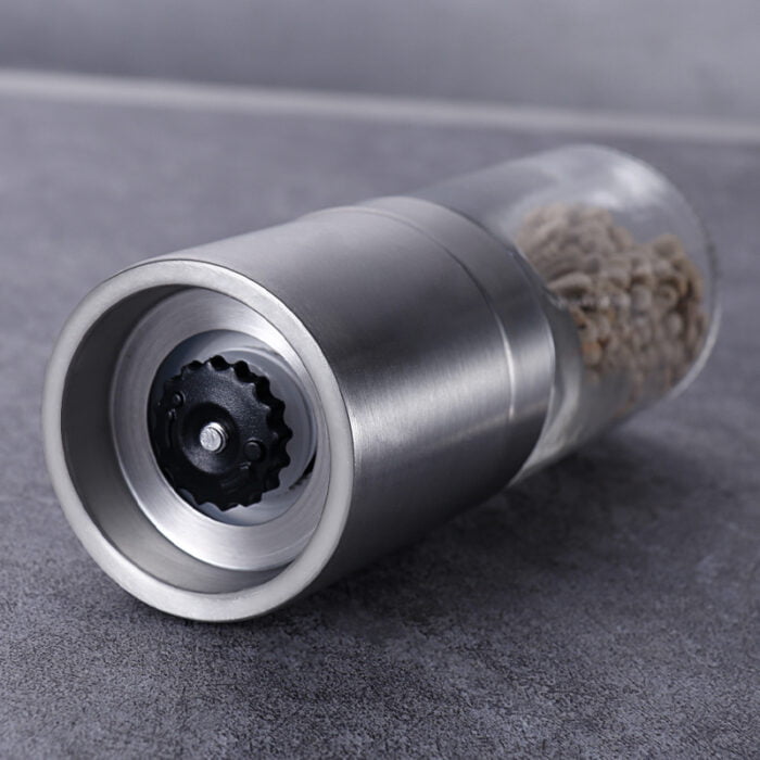 Stainless Steel Adjustable Ceramic Blades Salt and Pepper Grinder Spice Mill G108 - Image 5
