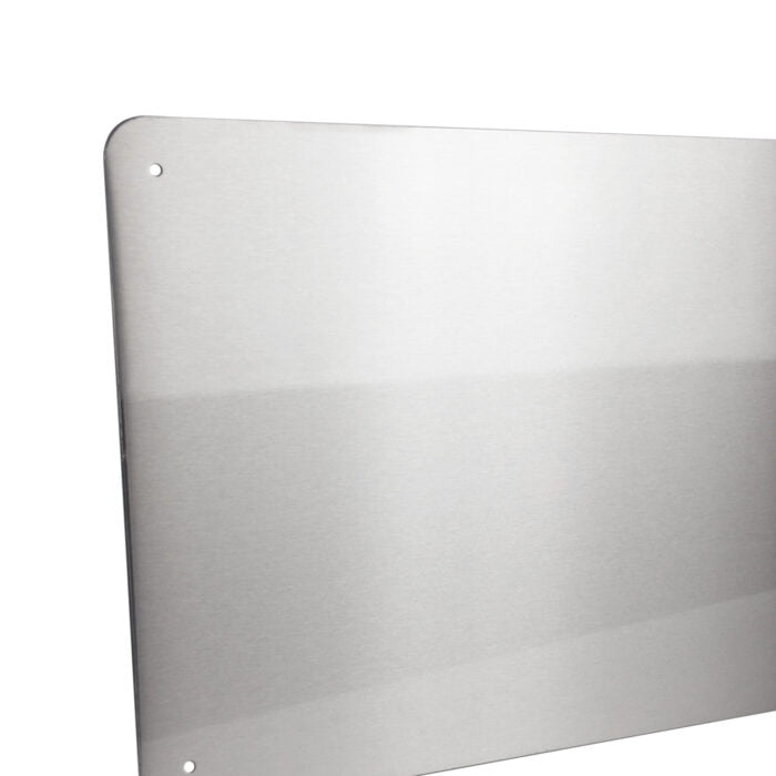 Stainless Steel Memo Board Magnet Bulletin Board to Display Magnetic Poetry BMA H001 - Image 3