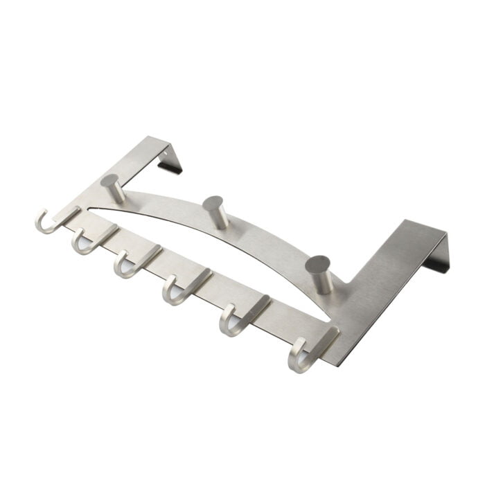 Stainless Steel Over Door Hook With 9 Hooks BMA H661 - Image 5