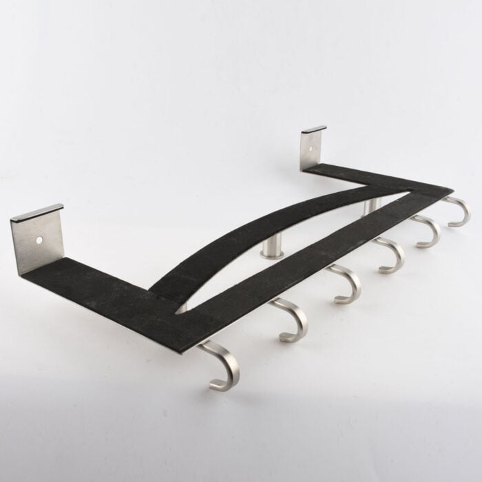 Stainless Steel Over Door Hook With 9 Hooks BMA H661 - Image 4
