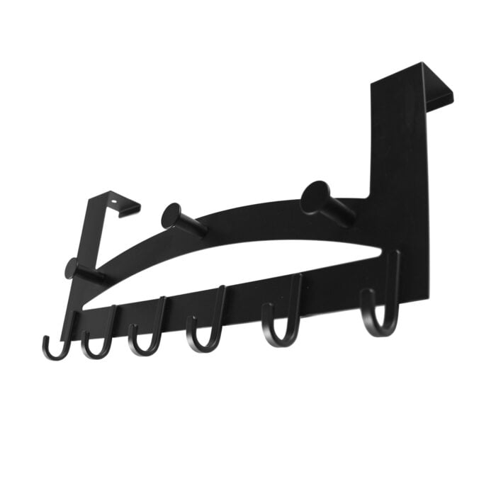 Stainless Steel Over Door Hook With 9 Hooks BMA H661 - Image 2