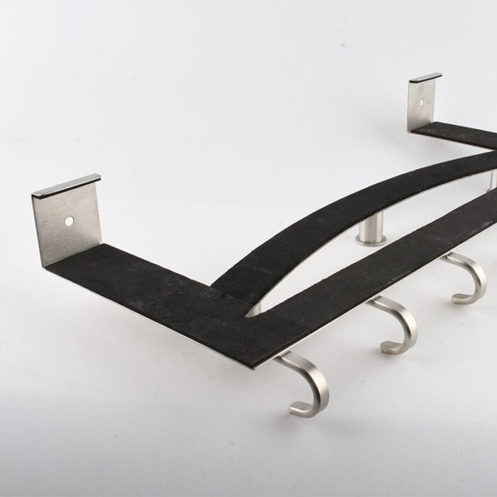 Stainless Steel Over Door Hook With 9 Hooks BMA H662 - Image 4