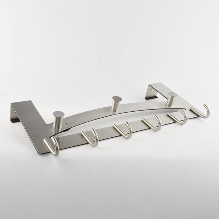 Stainless Steel Over Door Hook With 9 Hooks BMA H662 - Image 6