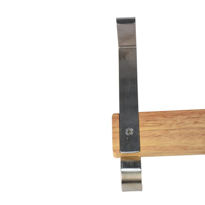 Heavy Duty Wood Coat Hooks Customized Over Door Hooks Coat Hat Towel Hook Rack H888 - Image 6