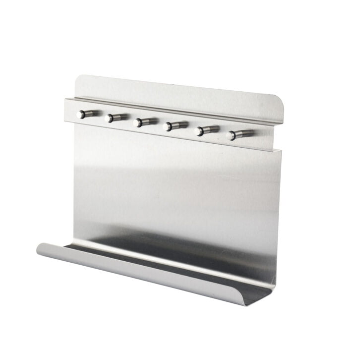 Stainless Steel Memo Board Key Hook Board Dry Erase Board H902 - Image 4
