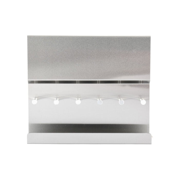 Stainless Steel Memo Board Key Hook Board Dry Erase Board H902 - Image 2