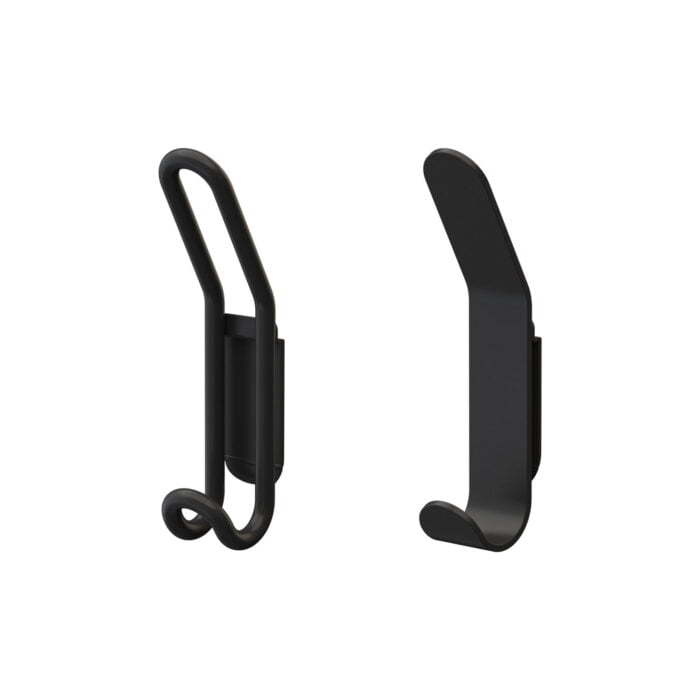 Folding Metal Coat Organizer Hanging Removable Hooks Over The Door Hook H980 - Image 6
