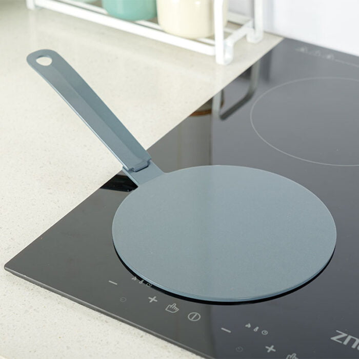 Heat Diffuser Plate Induction Adapter Stainless Steel Removable Handle BMA HDP008 - Image 3