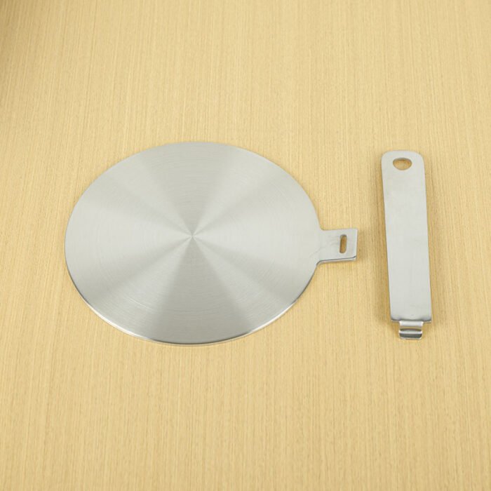 Heat Diffuser Plate Induction Adapter Stainless Steel Removable Handle BMA HDP008 - Image 6
