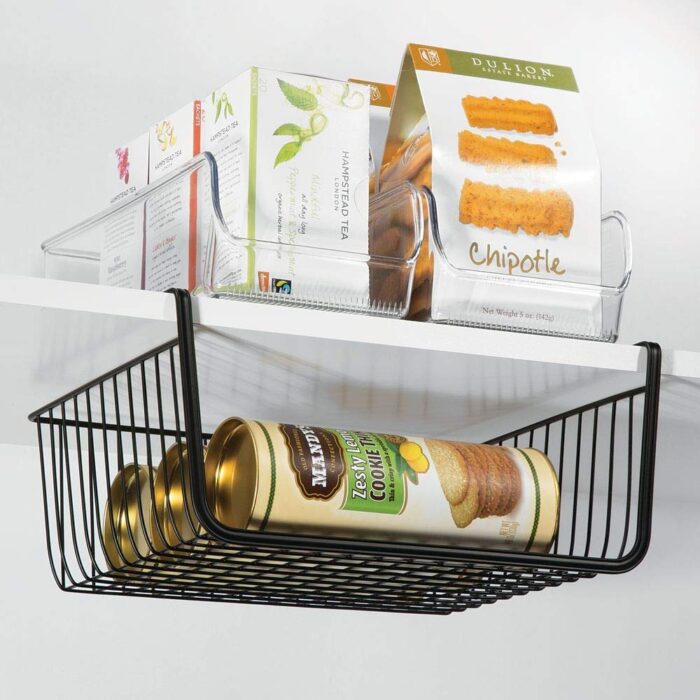 Under Shelf Kitchen Rack Cabinets Storage Shelf Wire Baskets BMA KC115