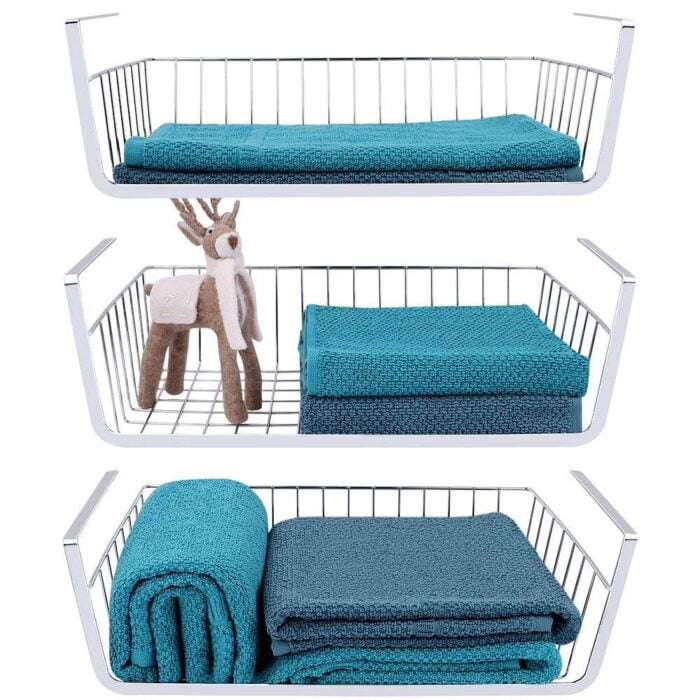 Under Shelf Kitchen Rack Cabinets Storage Shelf Wire Baskets BMA KC115 - Image 5