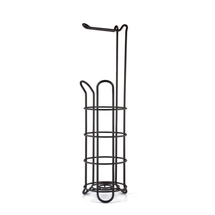 Metal Wire Free-Standing Toilet Tissue Paper Roll Storage Shelf Bathroom Accessories BMA PH141 - Image 5
