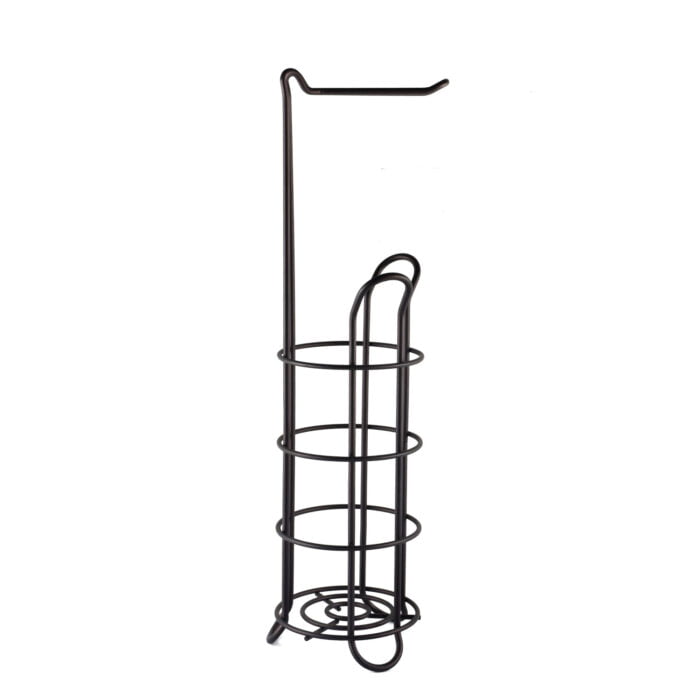 Metal Wire Free-Standing Toilet Tissue Paper Roll Storage Shelf Bathroom Accessories BMA PH141 - Image 2