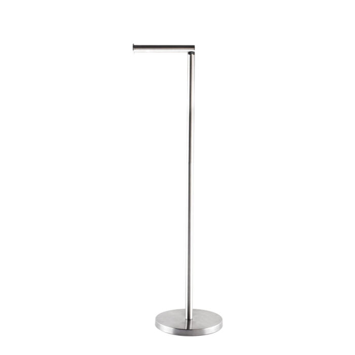 Matte Black Finished Color Standing Toilet Paper Holder Storage For Bathroom TH84 - Image 3