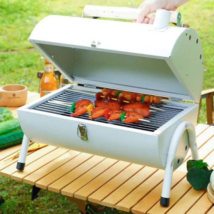 Tabletop Camping Outdoor Small Barbecue Grill Portable Charcoal Grill 1BBQ2408