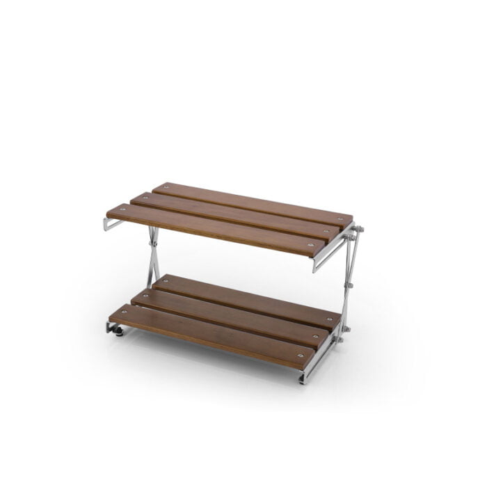 Folding Camping Table Portable Outdoor Tableware Rack 1BBQ2416 - Image 4