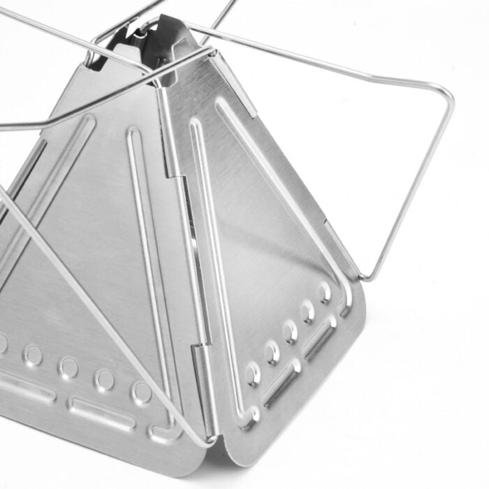 Outdoor Pour Over Coffee Dripper Filter Holder Reusable Folded Stainless Steel Coffee Filter Rack 1CP2304 - Image 4