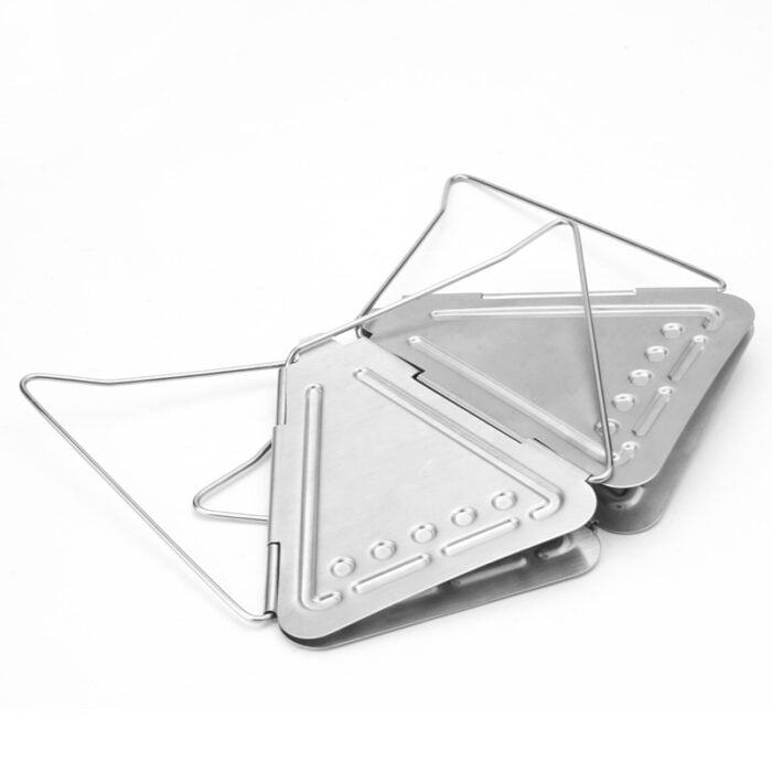 Outdoor Pour Over Coffee Dripper Filter Holder Reusable Folded Stainless Steel Coffee Filter Rack 1CP2304 - Image 3