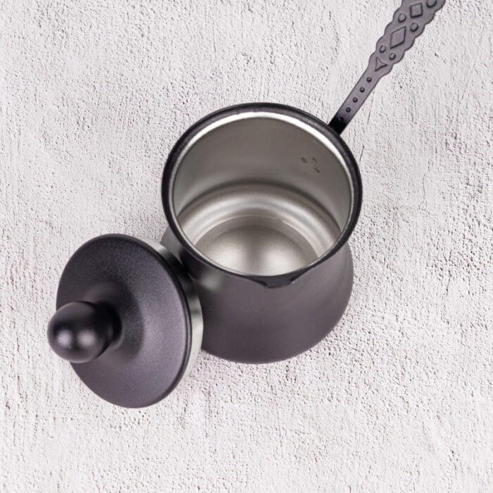 Arabic Coffee Maker Kettle Stainless Steel Turkish Coffee Pot with Lid 1CP2331 - Image 4