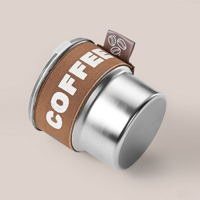 400ml 14oz Outdoor Traveler Coffee Cup Stainless Steel Mugs 1CP2332 - Image 6