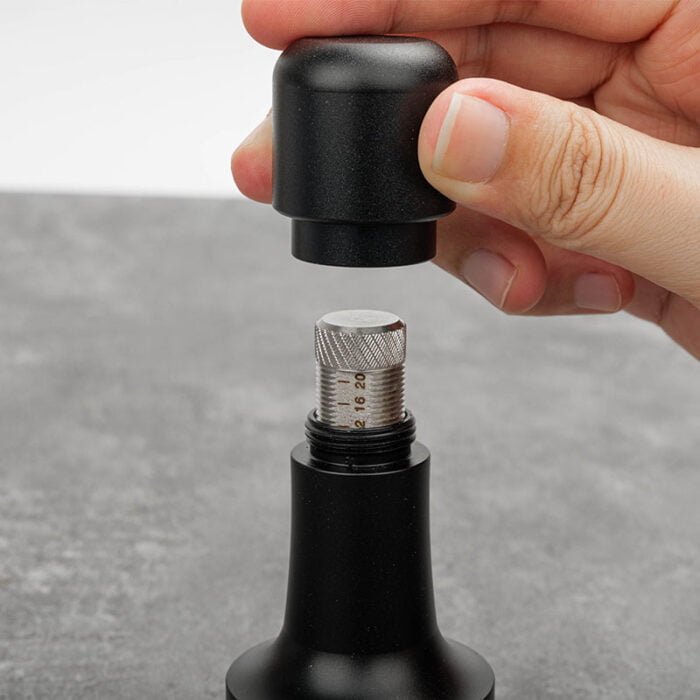 Coffee Distributor Tamper Adjustable Depth Coffee Tamper Distributor Set Tool ECD53 - Image 4