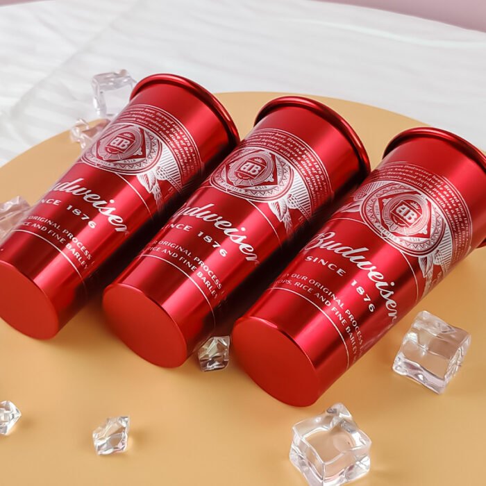 custom Aluminum Recyclable Beer Mug Cold-Drink Party Cups 1CP2338 - Image 4