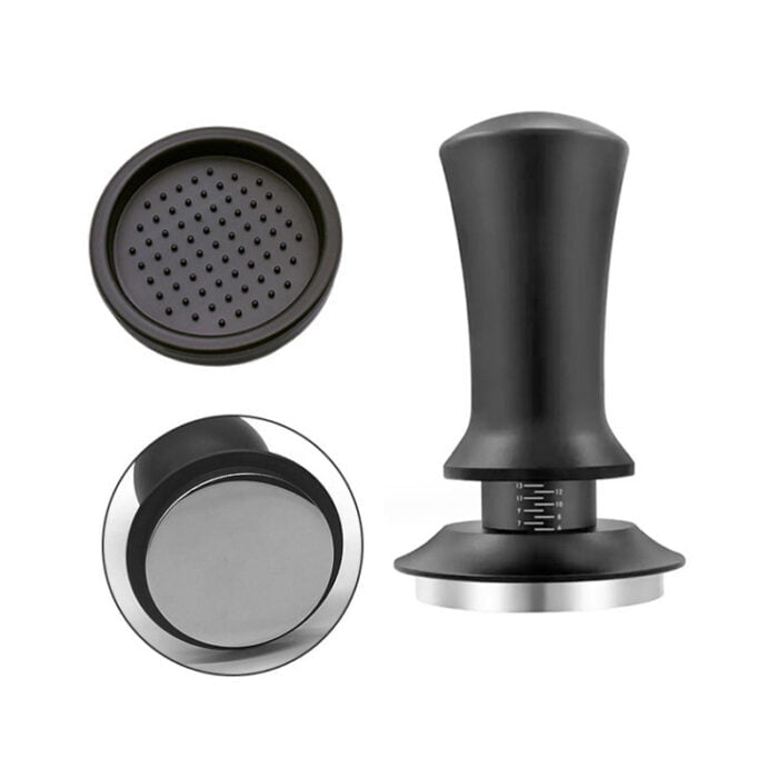 Flat Espresso Tamper Alibrated Spring Coffee Press for Espresso Coffee Machine 1CP2341 - Image 6