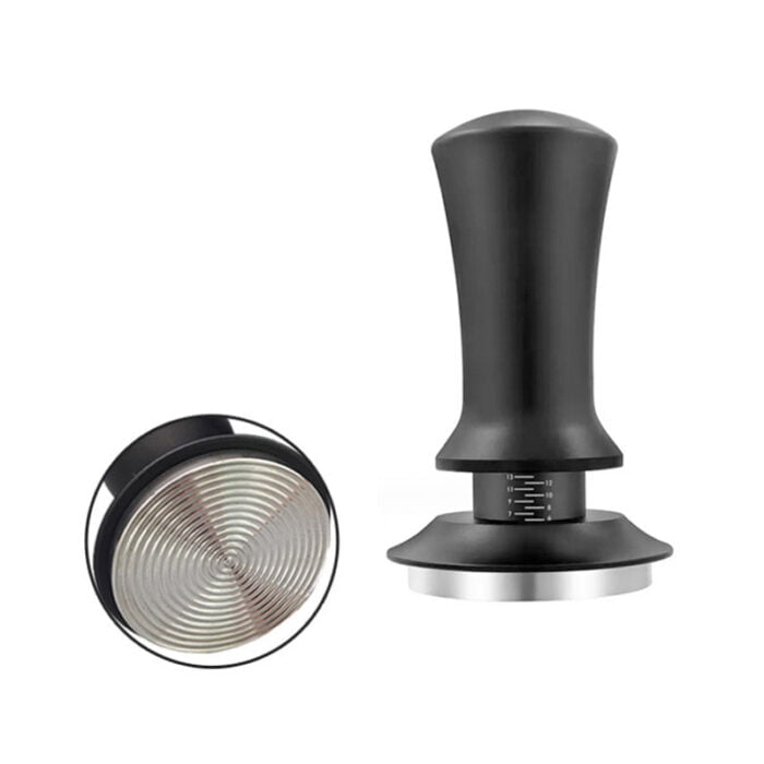 Flat Espresso Tamper Alibrated Spring Coffee Press for Espresso Coffee Machine 1CP2341 - Image 5