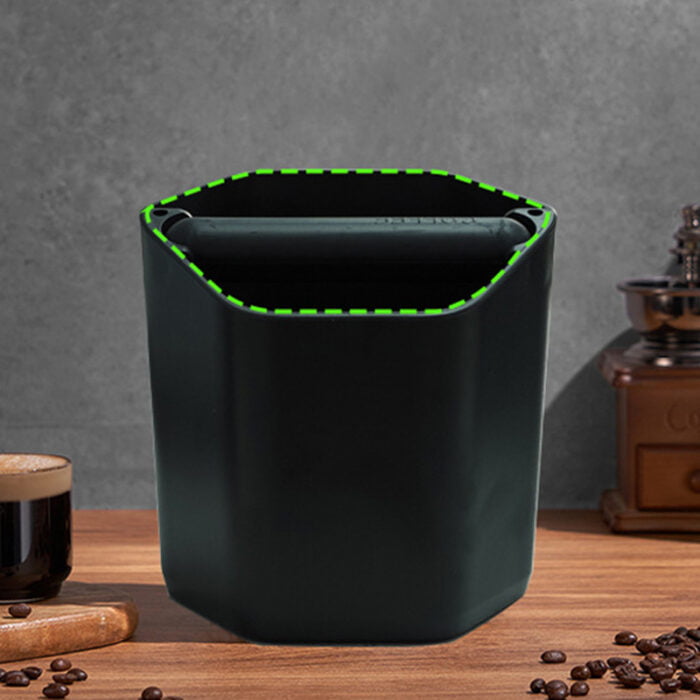 Non-Slip Removable Knock Bar Espresso Coffee Knock Box 1CP2343 - Image 3