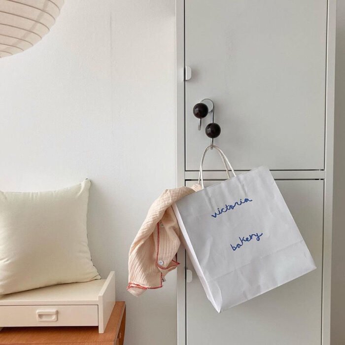Wood and Metal Magnetic Hooks Coat Hooks for Refrigerator Home Kitchen Office 1HP2110 - Image 5