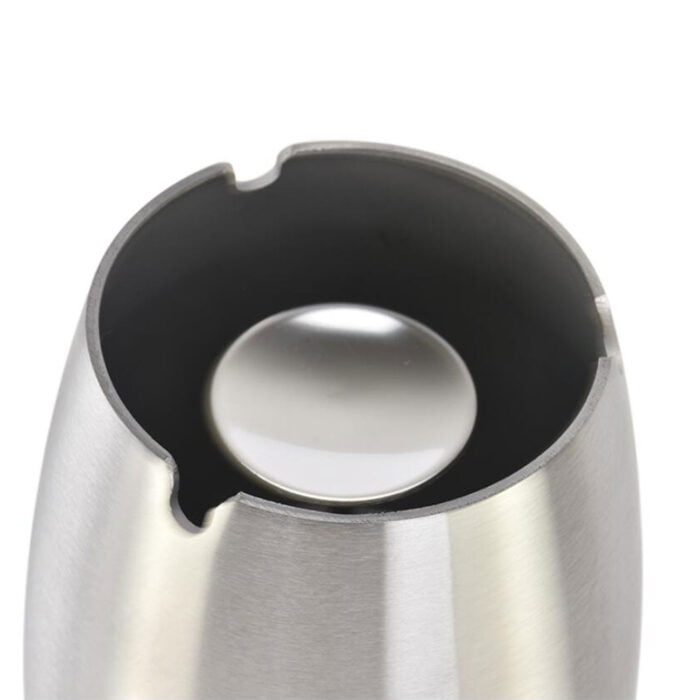 Outdoor Stainless Steel Ashtray with Lid A101 - Image 4