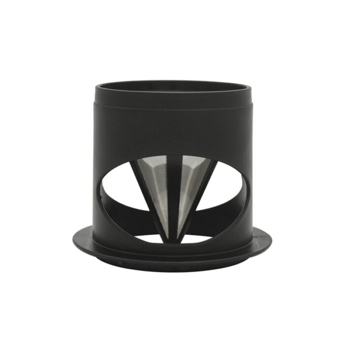 Stainless Steel Cup Pour Over Coffee Maker Coffee Mug and Dripper Set Drip Coffee Mug Set 1CP2340 - Image 4