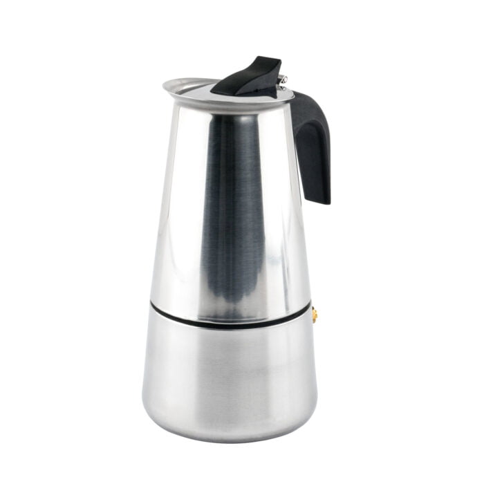 Stovetop Espresso Maker Stainless Steel Italian Coffee Maker Moka Pot MPT003 - Image 2