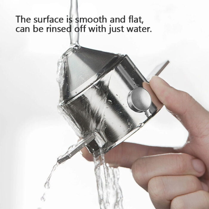 Stainless Steel Foldable Coffee Drip Filter Portable Folding Reusable Coffee Filter CF110 - Image 6