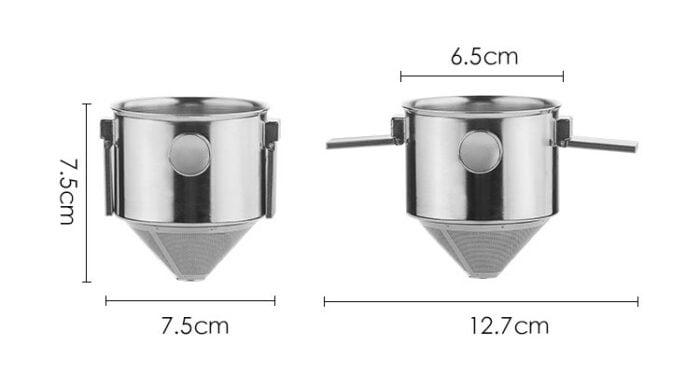 Stainless Steel Foldable Coffee Drip Filter Portable Folding Reusable Coffee Filter CF110 - Image 7