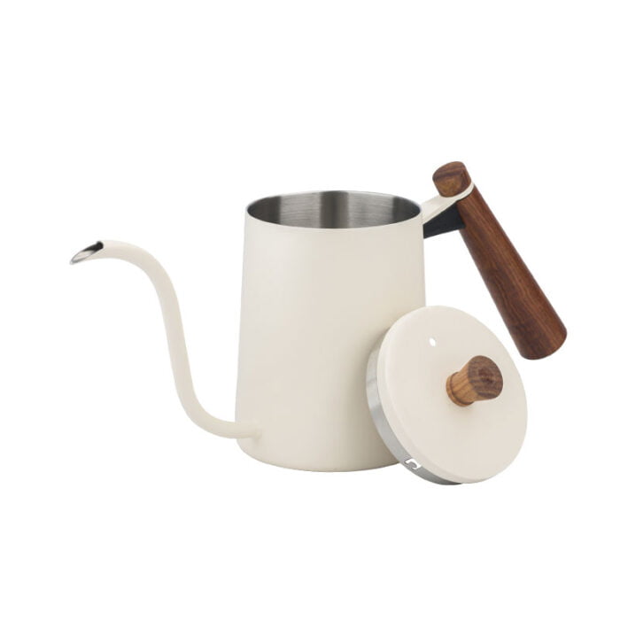 Stainless Steel Pour Over Coffee Kettle Gooseneck Kettle with Wood Handle CHP12 - Image 2