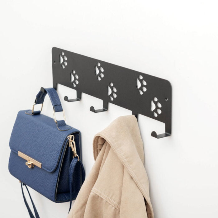 Metal Wall Hooks Openwork Pattern Dog Cartoon Children Coat Hanger H701 - Image 5