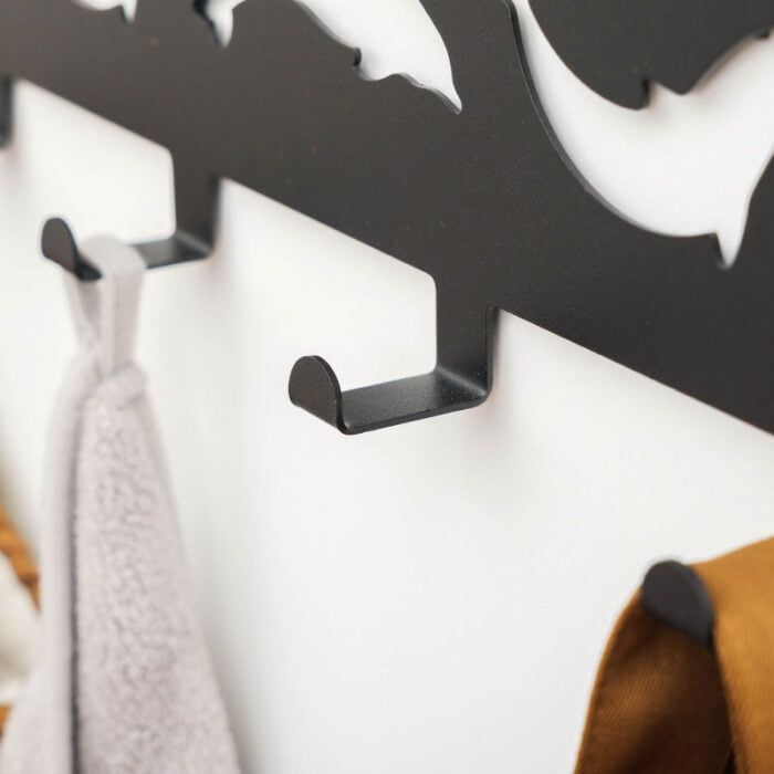Metal Wall Hooks Openwork Pattern Dolphin Cartoon Children Coat Hanger H703 - Image 4