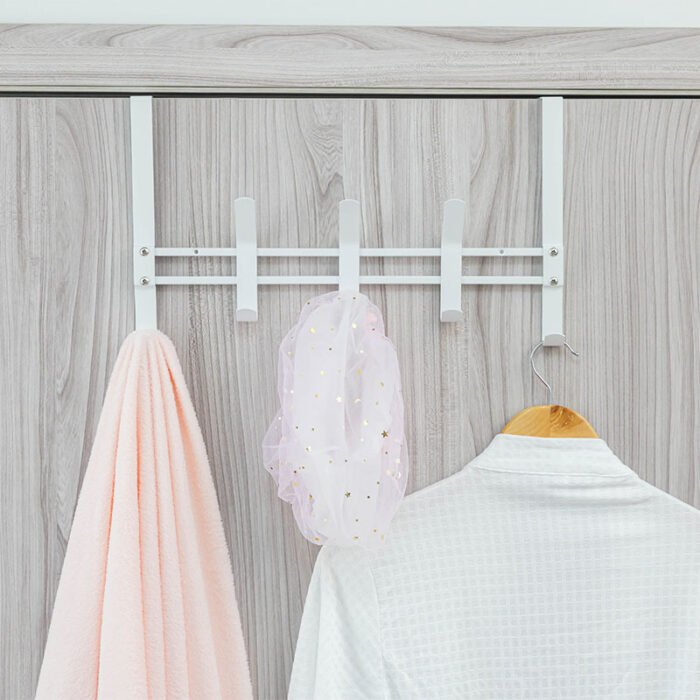 Dual-use Coat Rack Door Hooks and Wall Mounted Hat Clothes Hook H982-5