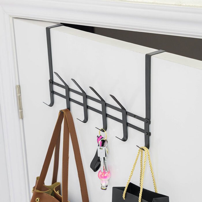 Over Door and Wall Mounted Coat Rack Dual-use Hat Clothes Hook H983-6