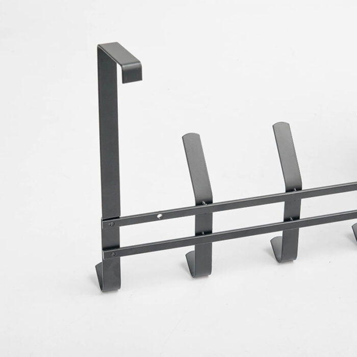 Over Door and Wall Mounted Coat Rack Dual-use Hat Clothes Hook H983-6 - Image 4