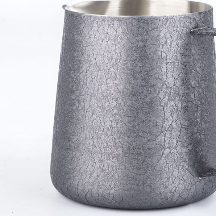 350ml Stainless Steel Milk Pitcher with Cappuccino Latte Art Milk Frother Cup MP01-2 - Image 4