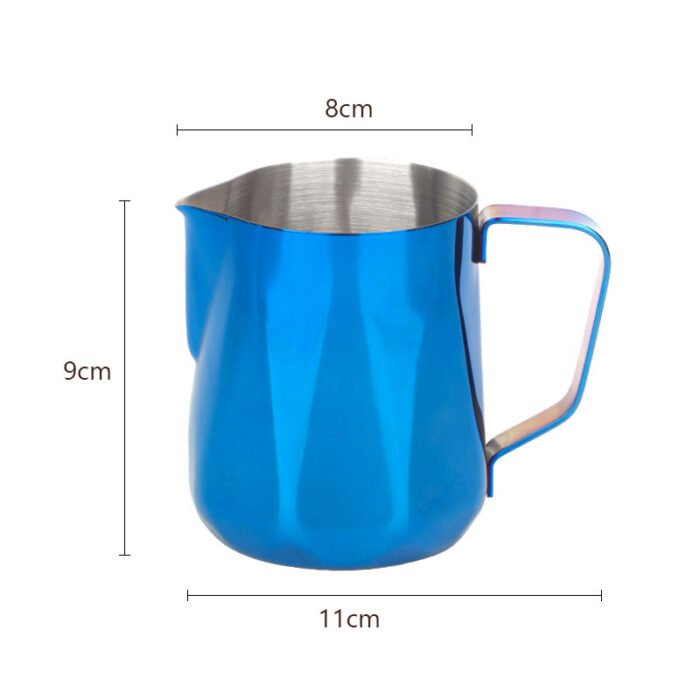 Vacuum Plating Process Coffee Milk Steaming Pitcher Milk Jug MP12 - Image 2