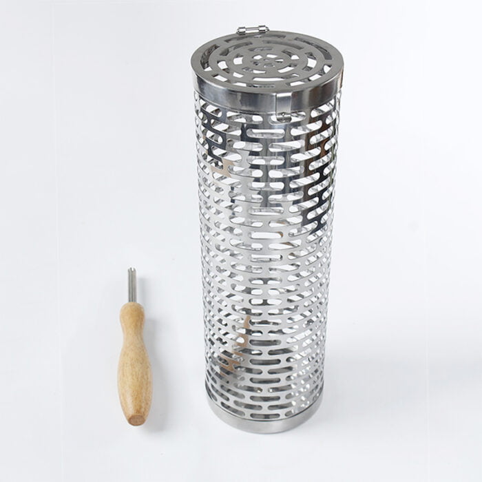 Rolling Grilling Baskets for Outdoor BBQ Grill Basket Stainless Steel 1BBQ2419 - Image 7