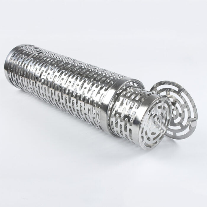 Rolling Grilling Baskets for Outdoor BBQ Grill Basket Stainless Steel 1BBQ2419 - Image 5