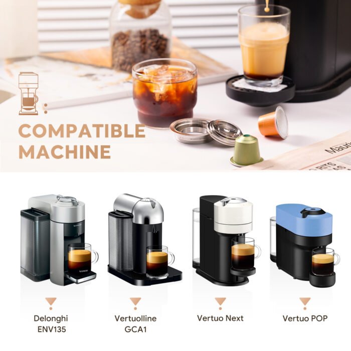 Refillable Coffee Capsule Converter Adapter Stainless Steel Original to Dolce Gusto SSCP05 - Image 7