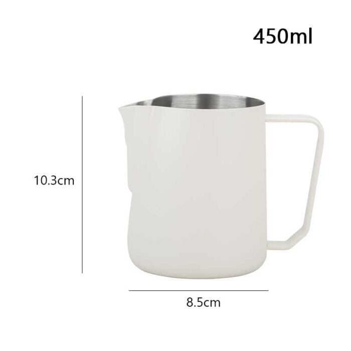Espresso Steaming Pitcher 450ml Stainless Steel Milk Jug MP15 - Image 2